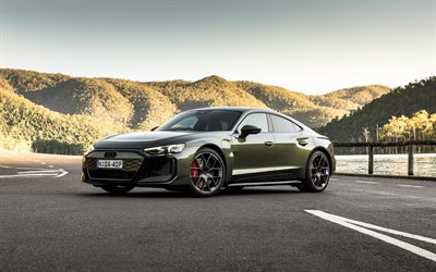 audi rs e tron gt, 4k, montañas, 2026 coches, autos de lujo, especificaciones au, audi rs e tron gt 2026, coches alemanes, audi