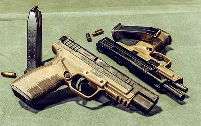 springfield xd m, pistole, handfeuerwaffen der xd serie, xd m elite handfeuerwaffen, halbautomatische pistole, kroatische pistolen, kroatische waffen, springfeld