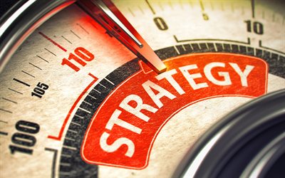 4k, strategy, dial, strategy choice, arrow, business concepts, strategy concepts, business