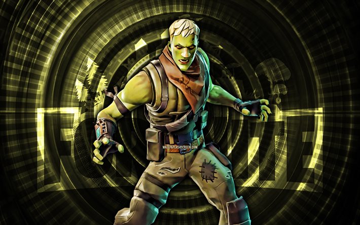 brainiac fortnite, 4k, grüner spiralhintergrund, fortnite, kreativ, gehirnhaut, fortnite brainiac haut, brainiac, fortnite  charaktere