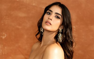 Kavya Thapar, 4k, indian actress, Bollywood, beauty, pictures with Kavya Thapar, brunette woman, popular actress, indian celebrity, Kavya Thapar photoshoot