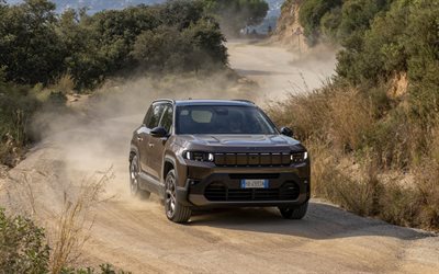 jeep compass e hybrid, 4k, offroad, 2026 autos, überkreuzungen, eu spez, grauer jeep kompass, 2026 jeep kompass, amerikanische autos, jeep