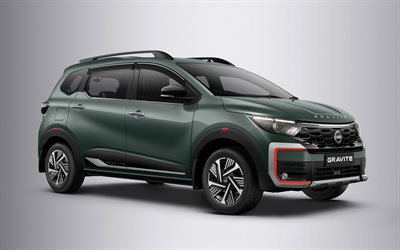 Nissan Gravite, 4k, crossovers, 2026 cars, IN-spec, 2026 Nissan Gravite, japanese cars, Nissan