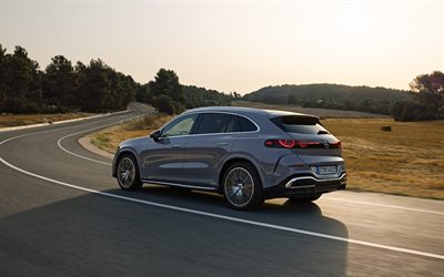 2027, mercedes benz glc klasse, 4k, rückansicht, außen, grauer mercedes benz glc, neuer mercedes benz glc 2027, deutsche autos, glc klasse, mercedes benz