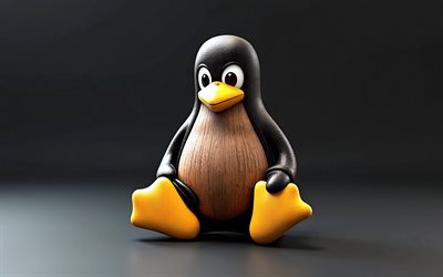 लिनक्स लकड़ी धातु लोगो, 4k, मिनिमलसिम, गहरे रंग की पृष्ठभूमि, रचनात्मक, लिनक्स दो सामग्री लोगो, लिनक्स 3डी लोगो, ओएस ब्रांड, लिनक्स लोगो, लिनक्स