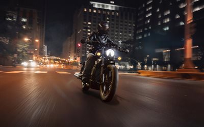 4k, 할리데이비슨 나이트스터, 도로, 2026 자전거, 모션 블러, 슈퍼바이크, rh975s, 2026 할리데이비슨 나이트스터, 미국 오토바이, 할리데이비슨