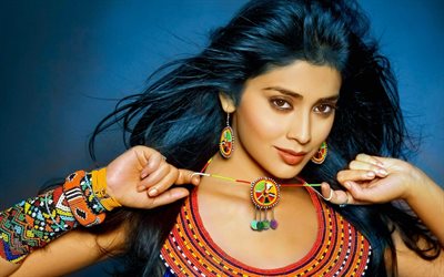Shriya Saran, aktris, Bollywood, güzellik, modelleri, yüz, esmer