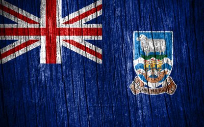 4k, bandera de las islas malvinas, día de las islas malvinas, américa del sur, banderas de textura de madera, símbolos nacionales de las islas malvinas, países sudamericanos, islas malvinas