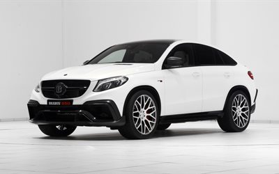 brabus, 2016, 850, 6-0 biturbo 4x4, coupé, weiß, crossover -, base -, mercedes-amg gle 63, tuning