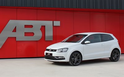 bianco, volkswagen polo, abate, atelier, 2016, tuning, vw polo