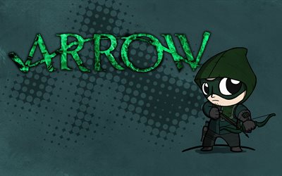 green arrow, comic, character, minimalism