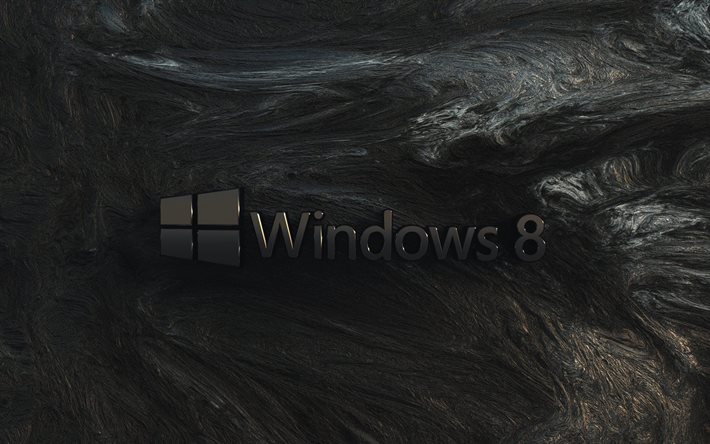 logotyp, windows 8, sparare