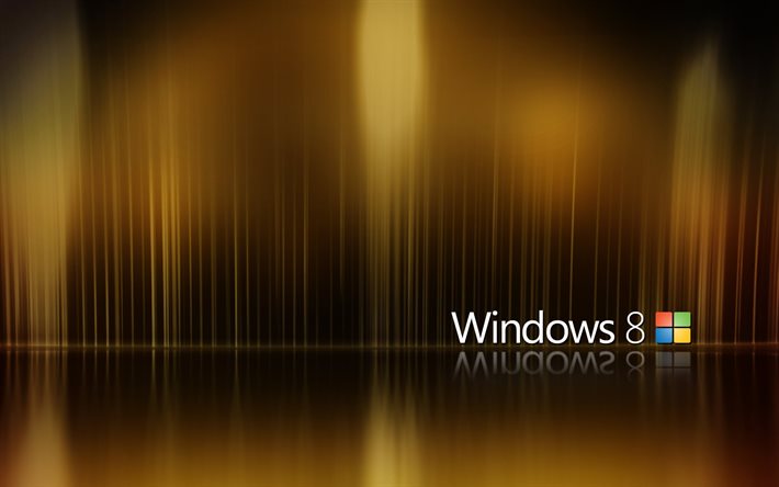 windows 8, saver, sfondo marrone