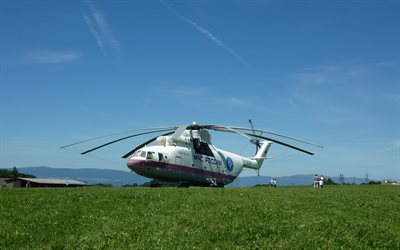 mi-26 일, 헬리콥터, 러시아의 emercom