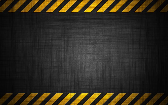 warning tape, texture, grey background