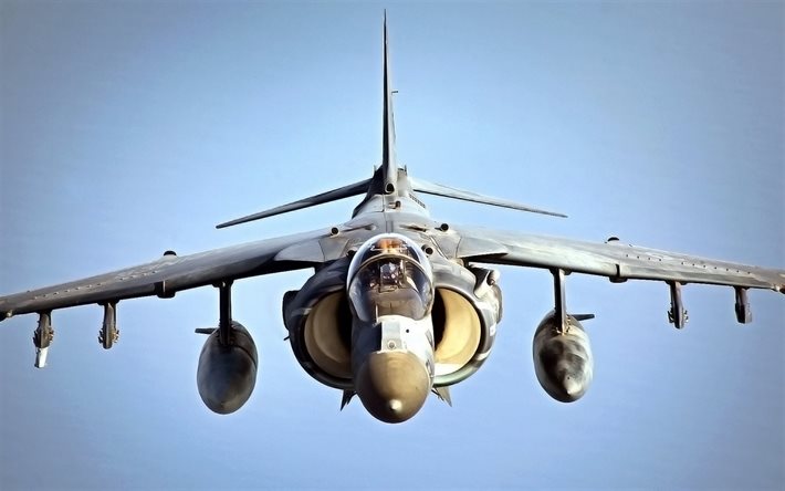 av-8b harrier, mcdonnell douglas, hävittäjäpommikone