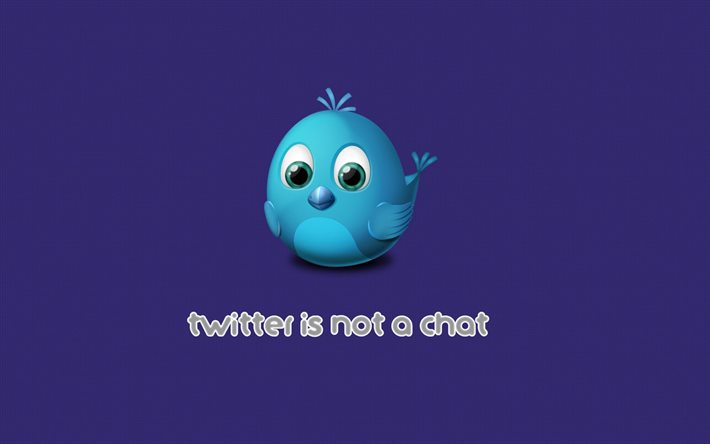 twitter, logo, social network, purple background