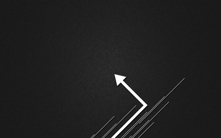 grey background, arrows, minimalism, line