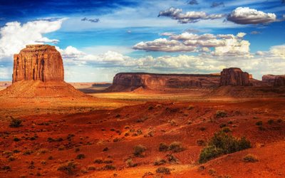 estados unidos, arizona, monument valley, el valle del monumento, rock, desierto, eeuu