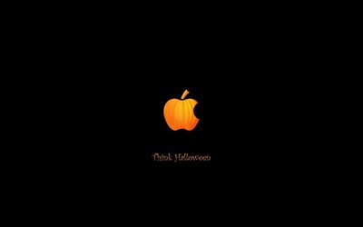 logo, epl, apple, halloween, citrouille