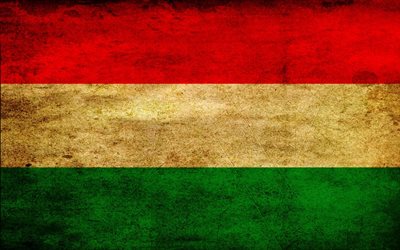 Macaristan doku, eski, bayrak, Macaristan
