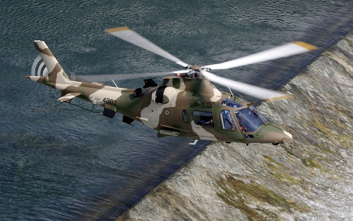 aw109, agusta, 戦闘ヘリコプター, イタリア