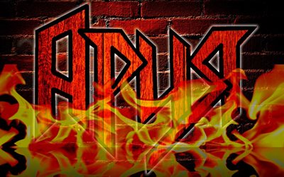 aria, hevy-metal, logo
