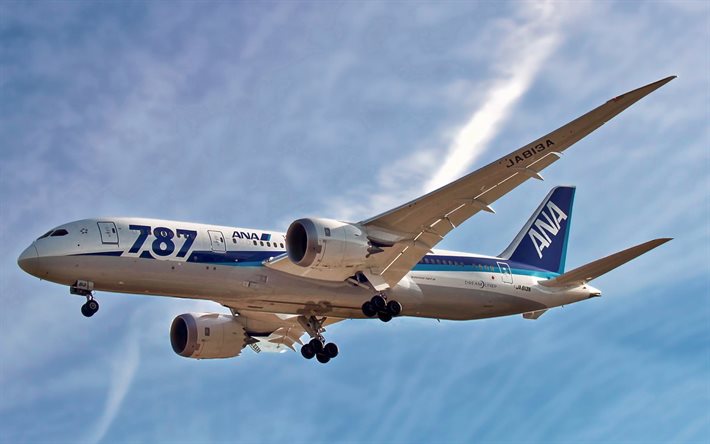 boeing 787, les avions de transport de passagers