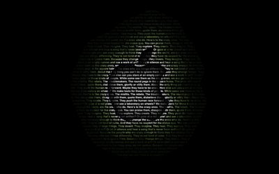 mektuplar, logo, yaratıcı, izle, apple