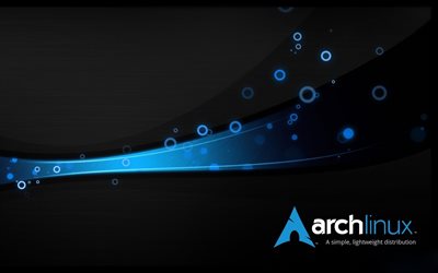 arch linux, logotyp, sparare
