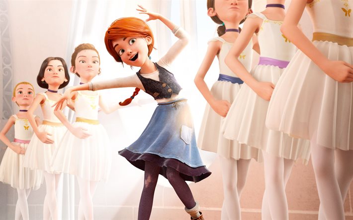 راقصة الباليه, الشخصيات, 2016, 3d الرسوم المتحركة