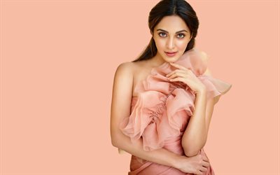 kiara advani, インドの女優, 写真撮影, ボリウッド, ピンクのドレス, インドの星, 人気の女優, kiara advani photoshoot