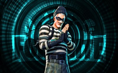 sinvergüenza fortnite, 4k, fondo espiral turquesa, fortnite, creativo, piel de sinvergüenza, piel de sinvergüenza fortnite, sinvergüenza, personajes fortnite