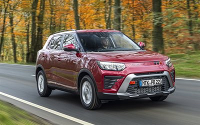 4k, kgm tívoli, otoño, 2026 coches, especificaciones de la ue, cruces, 2026 kgm tívoli, exterior, autos surcoreanos, kgm