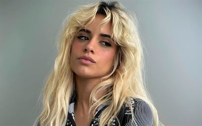 4k, كاميلا كابيلو, لَوحَة, المغني الأمريكي, امرأة شقراء, نجوم الموسيقى, جمال, النجوم الأمريكية, المطربين الشعبيين, المشاهير الأمريكيين, كاميلا كابيلو الصور