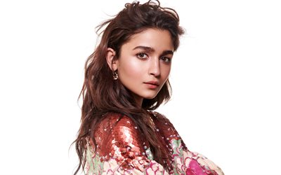 4k, alia bhatt, delici bakış, hintli ünlü, bollywood'un, film yıldızları, portre, alia bhatt'la resimler, popüler aktris, hintli aktris, alia bhatt fotoğraf çekimi