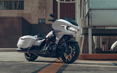 harley davidson cvo street glide st, 4k, aparcamiento, bicicletas 2025, supermotos, 2025 harley davidson cvo street glide st, fltrxstse, motocicletas americanas, harley davidson