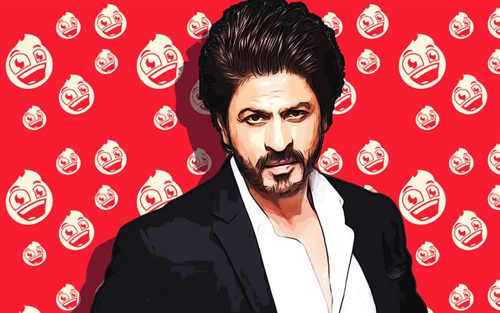 Shah Rukh Khan, fan art, indian celebrity, Bollywood, movie stars, guys, pictures with Shah Rukh Khan, indian actors, Shah Rukh Khan art
