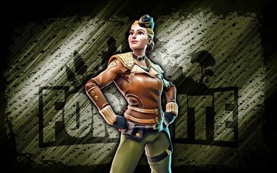 Wingtip Fortnite, 4k, green diagonal background, grunge art, Fortnite, artwork, Wingtip Skin, Fortnite characters, Wingtip, Fortnite Wingtip Skin