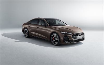 audi a5l, 4k, estudio, 2025 autos, cn spec, b10, 2025 audi a5l, audi a5 b10, autos alemanes, audi