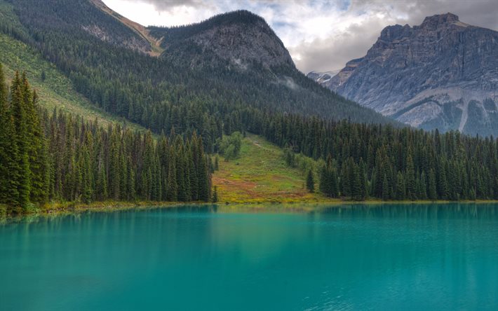 kanada, lake emerald, emerald lake