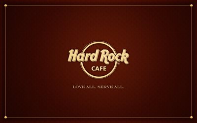 logo, hard rock, minimalismus