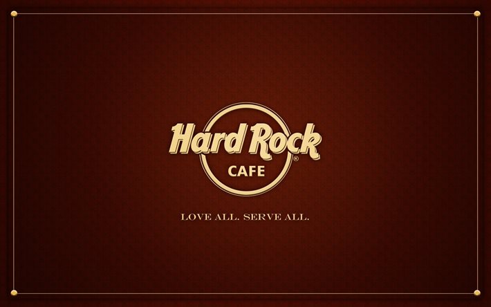 el logotipo, el hard rock, el minimalismo