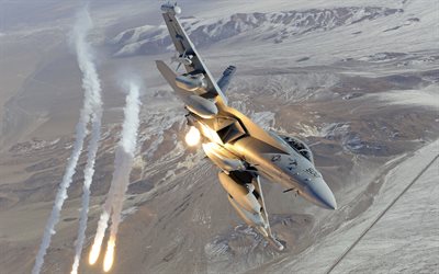 الحرارة الفخاخ, f-18, مقاتلة, الطائرة