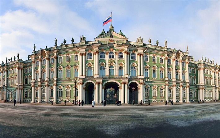 st petersburg, the state hermitage museum, russia