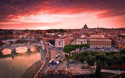 the vatican, home, sunset, vatican city