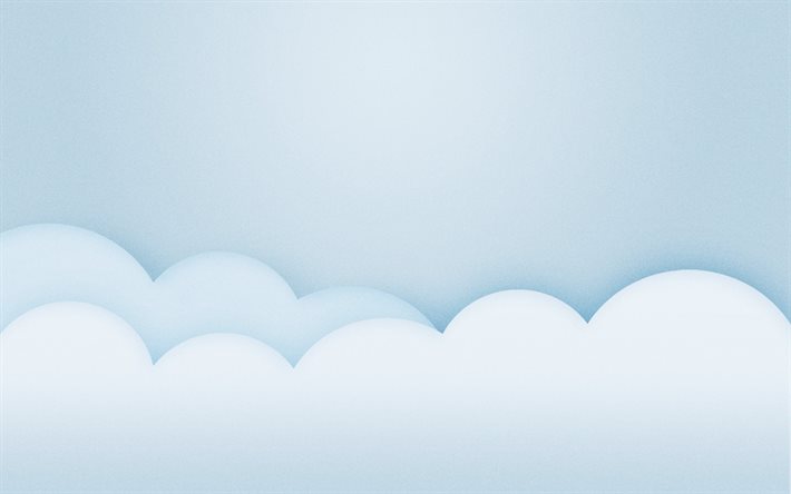 clouds, abstraction, background, minimalism