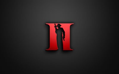 logo, mafia 2, grauer hintergrund