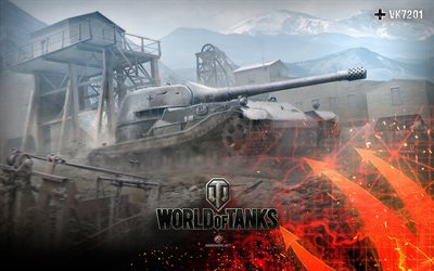 tanklar dünya, vk7201, tankları mücadele