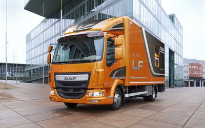 En 2015, des camions, des daf euro 6, dap